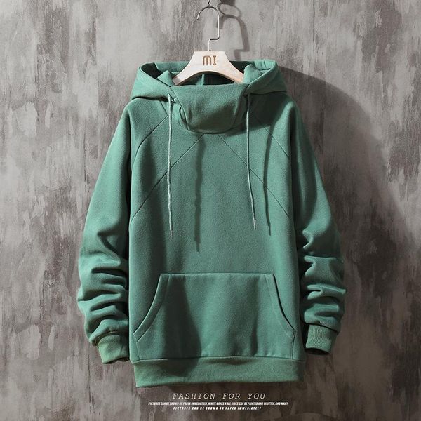 solid hoodies men new fashion sweatshirt male camo hoody hip pure color hoodie mens clothing, Black 
solid hoodies men new fashion sweatshirt male camo hoody hip pure color hoodie mens clothing, Black