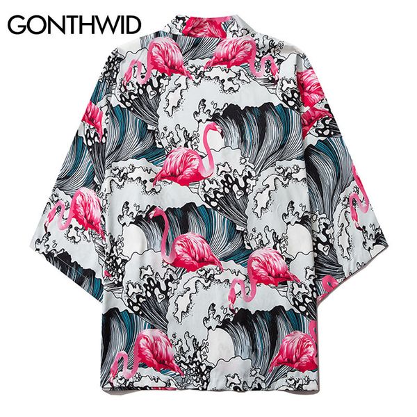 творческие flamingo seawaves распечатать японский кимоно кардиган рубашки топы men casual streetwear куртки пальто outwear, Black;brown
творческие flamingo seawaves распечатать японский кимоно кардиган рубашки топы men casual streetwear куртки пальто outwear, Black;brown