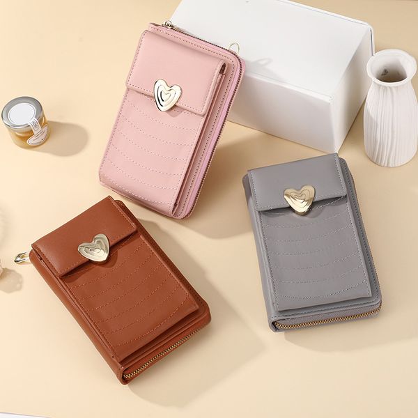 korean new long clutch coin purse bag trend love card wallet simple fashion phone bag crossbody women
korean new long clutch coin purse bag trend love card wallet simple fashion phone bag crossbody women