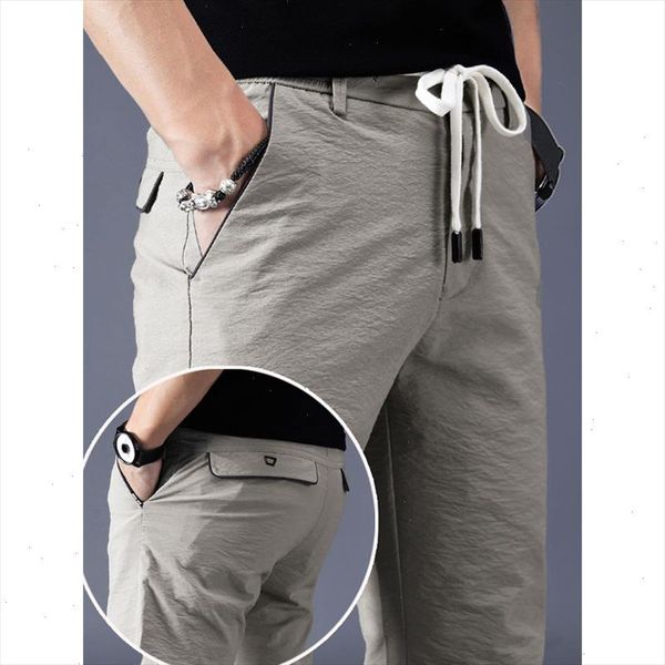 leisure pants ice silk summer autumn trousers mens ultra thin solid smart casual sports air conditioned long mens pants brand, Black
leisure pants ice silk summer autumn trousers mens ultra thin solid smart casual sports air conditioned long mens pants brand, Black