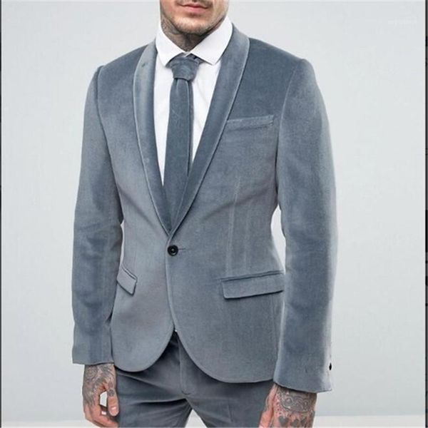 grey velvet shawl lapel classic men suit 2 pieces(jacket+pants+tie) one button slim fit prom blazer masculino groom 105 fashion1, White;black
grey velvet shawl lapel classic men suit 2 pieces(jacket+pants+tie) one button slim fit prom blazer masculino groom 105 fashion1, White;black