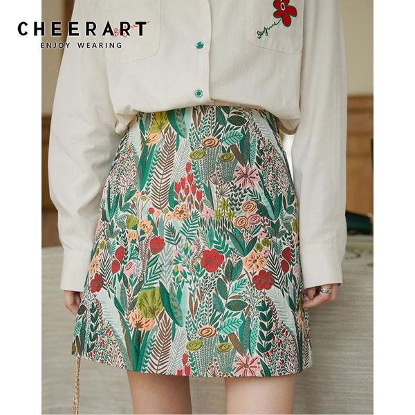skirts cheerart floral mini skirt womens 2021 green high waist a line autumn aesthetic korean fashion clothing, Black
skirts cheerart floral mini skirt womens 2021 green high waist a line autumn aesthetic korean fashion clothing, Black