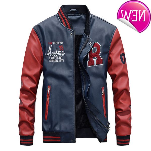 men's pu motorcycle jackets coats autumn winter biker jacket faux 2021 fashion 6xl new leather clothing, Black;brown
men's pu motorcycle jackets coats autumn winter biker jacket faux 2021 fashion 6xl new leather clothing, Black;brown