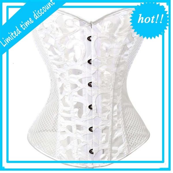 wholesale- women burlesque costume mesh printing spiral steel boned corset steampunk gothic bustier waist cincher black white
wholesale- women burlesque costume mesh printing spiral steel boned corset steampunk gothic bustier waist cincher black white