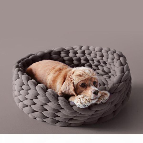pet kennel pet dog cat hand-woven bed handmade knit nest house puppy kitten cave basket sleeping bag dogs kennel supplies
pet kennel pet dog cat hand-woven bed handmade knit nest house puppy kitten cave basket sleeping bag dogs kennel supplies