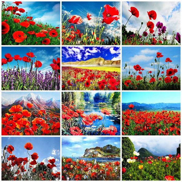 evershine diamond painting poppy flowers 5d diy diamond embroidery full square round drill cross stitch kit home decoration
evershine diamond painting poppy flowers 5d diy diamond embroidery full square round drill cross stitch kit home decoration