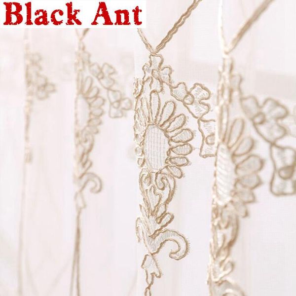 european luxury tulle curtain for bedroom milk silk floral embroidered voile living room kitchen window screen customize jd731#41
european luxury tulle curtain for bedroom milk silk floral embroidered voile living room kitchen window screen customize jd731#41