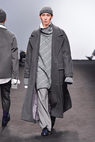 men's wool & blends coat long gray 2021 autumn and winter catwalk loose shoulder korean casual woolen, Black
men's wool & blends coat long gray 2021 autumn and winter catwalk loose shoulder korean casual woolen, Black