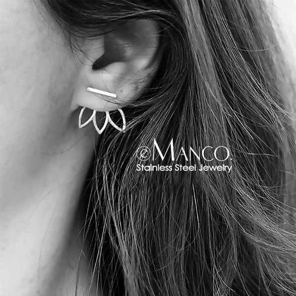 e-manco trendy ladies stud earrings for women geometric stainless steel earrings sets studs cute earrings fashion jewelry y200323, Golden;silver
e-manco trendy ladies stud earrings for women geometric stainless steel earrings sets studs cute earrings fashion jewelry y200323, Golden;silver