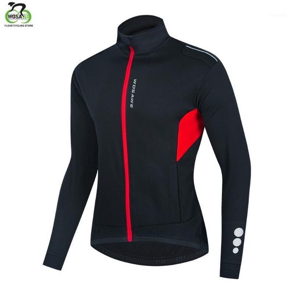 wosawe cycling jacket winter windproof water repellet reflective jacket warm men women mountain bike mtb long jersey1, Black;red
wosawe cycling jacket winter windproof water repellet reflective jacket warm men women mountain bike mtb long jersey1, Black;red
