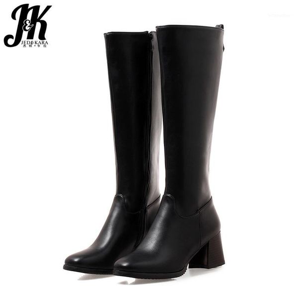 jk winter high heels women riding boots square toe footwear pu female knee high boot shoes woman 2020 new black plus size 32-461
jk winter high heels women riding boots square toe footwear pu female knee high boot shoes woman 2020 new black plus size 32-461