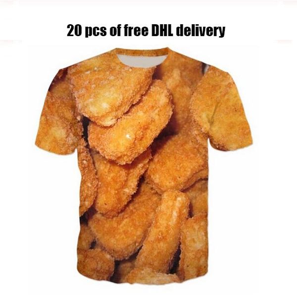 2021 new women men fashion 3d t shirt chicken nuggets t-shirt hip hop rap tees camisetas shirts plus size j033, White;black
2021 new women men fashion 3d t shirt chicken nuggets t-shirt hip hop rap tees camisetas shirts plus size j033, White;black