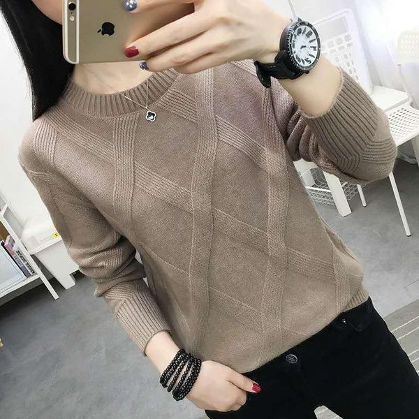 sweater women add flocking/not 2020 new winter sweater female set loose base coat first render unlined upper garment, White;black
sweater women add flocking/not 2020 new winter sweater female set loose base coat first render unlined upper garment, White;black