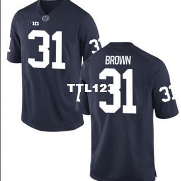 new 3740 penn state nittany lion cam brown #6 real full embroidery college jersey size s-4xl or custom any name or number jersey, Black
new 3740 penn state nittany lion cam brown #6 real full embroidery college jersey size s-4xl or custom any name or number jersey, Black