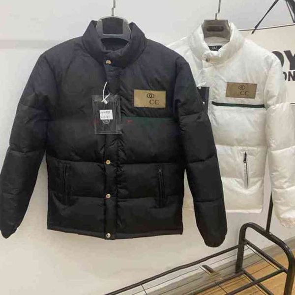 Cotton Padded Fashion CC Classic Jacket Parkas Couples Men And Womens Medium Gooses Letter Embroidery Printing Parker Warm Coat, Black
Cotton Padded Fashion CC Classic Jacket Parkas Couples Men And Womens Medium Gooses Letter Embroidery Printing Parker Warm Coat, Black