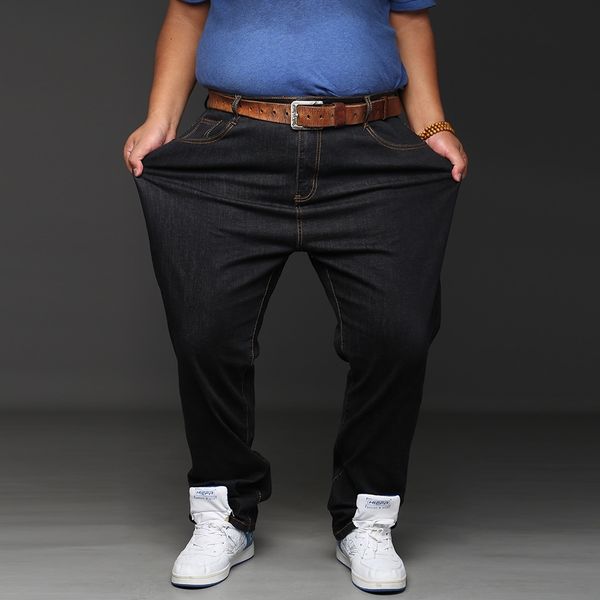 dme9s spring autumn oversized for men's fashionfat and fat plus loose jeans deep crotch large elastic and jeans straight pants zbyh7, Blue
dme9s spring autumn oversized for men's fashionfat and fat plus loose jeans deep crotch large elastic and jeans straight pants zbyh7, Blue