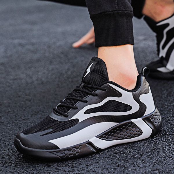 men's tide sports casual air cushion light running shoes adults trend to fashion, Black;brown
men's tide sports casual air cushion light running shoes adults trend to fashion, Black;brown