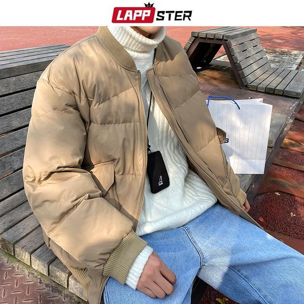 lappster men khaki korean bubble coat 2020 parkas mens stand-up collar winter puffer jacket male harajuku jackets and coats 5xl, Black
lappster men khaki korean bubble coat 2020 parkas mens stand-up collar winter puffer jacket male harajuku jackets and coats 5xl, Black