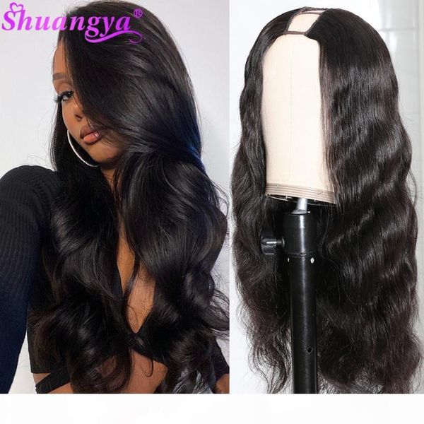 shuangya hair u part wigs 100% remy human hair wigs brazilian virgin body wave quick & easy affordable glueless, Black;brown
shuangya hair u part wigs 100% remy human hair wigs brazilian virgin body wave quick & easy affordable glueless, Black;brown