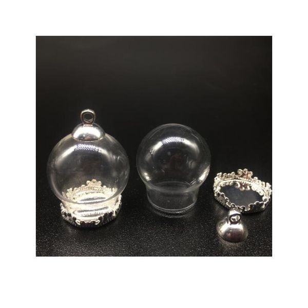 20set 20*15mm glass globe with metal copper setting base beads cap set orb glass vials pendant wish glass bottle jewelry bbyznl, Black
20set 20*15mm glass globe with metal copper setting base beads cap set orb glass vials pendant wish glass bottle jewelry bbyznl, Black