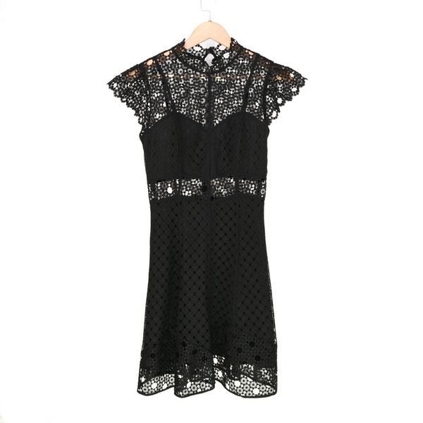 2018 pure color cap sleeves crew neck lace lady mini dresses women dress mbla25 spring summer, Black;gray
2018 pure color cap sleeves crew neck lace lady mini dresses women dress mbla25 spring summer, Black;gray