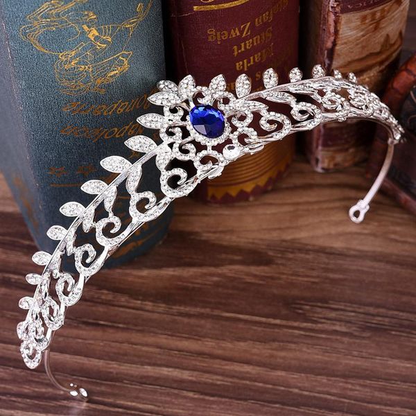 diezi luxury gold silver color bridal crown for wedding hair accessories blue rec crystal crowns tiaras diadem headbands jewelry, Golden;silver
diezi luxury gold silver color bridal crown for wedding hair accessories blue rec crystal crowns tiaras diadem headbands jewelry, Golden;silver