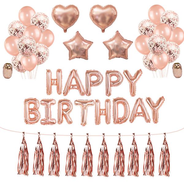 rose gold wedding balloons happy birthday letter foil balloon baby shower anniversary event party decor supplies
rose gold wedding balloons happy birthday letter foil balloon baby shower anniversary event party decor supplies