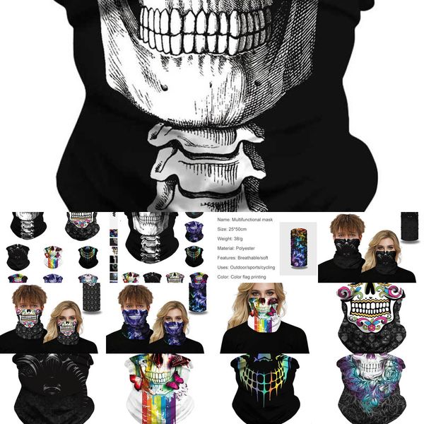 2021 new skull digital printing outdoor face mask sports mountaineering insect proof sunshade beanie magic okzcy, Black
2021 new skull digital printing outdoor face mask sports mountaineering insect proof sunshade beanie magic okzcy, Black