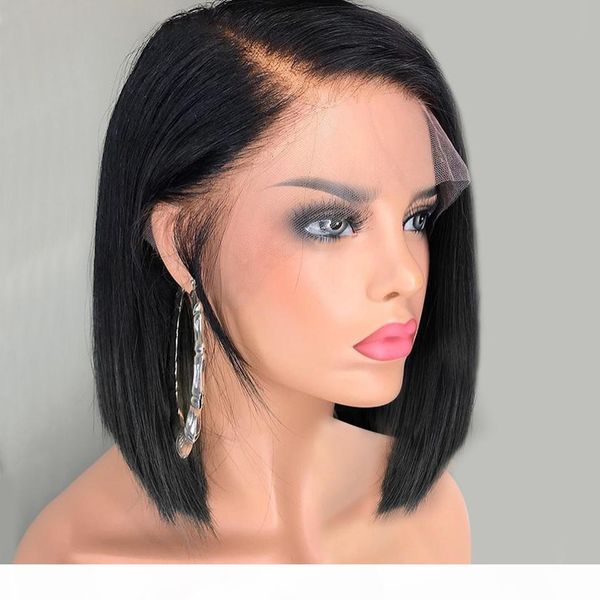 short lace front wigs fake scalp 13x6 frontal virgin peruvian short bob glueless pre plucked fake scalp human hair wig for black women, Black;brown
short lace front wigs fake scalp 13x6 frontal virgin peruvian short bob glueless pre plucked fake scalp human hair wig for black women, Black;brown