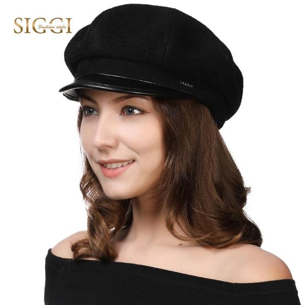fancet autumn winter women berets hats solid 4 panels wool elegant caps adjustable brim soft chapeau gorros female 99093, Blue;gray
fancet autumn winter women berets hats solid 4 panels wool elegant caps adjustable brim soft chapeau gorros female 99093, Blue;gray