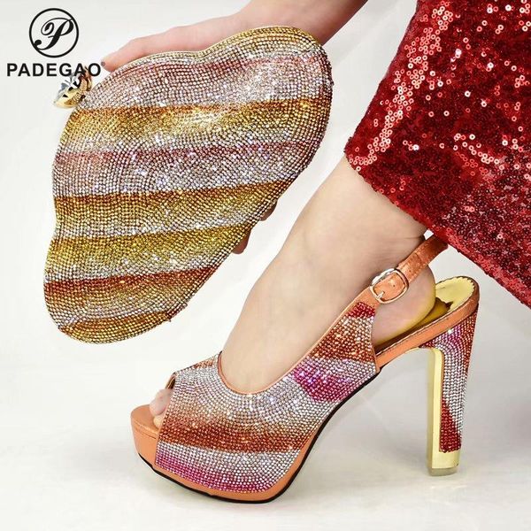 retro style 2020 nigerian lady shoes and bag to match set in color super high heels comfortable with platform shoes, Black
retro style 2020 nigerian lady shoes and bag to match set in color super high heels comfortable with platform shoes, Black