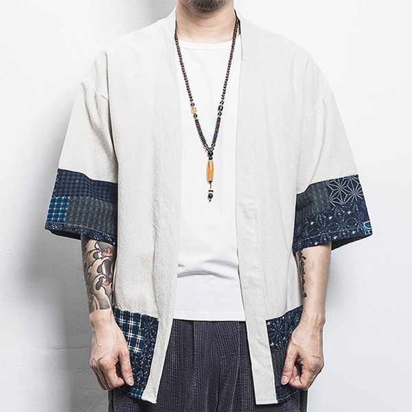 vintage cotton linen shirt men's summer creative robe chinese style cardigan coat creative patchwork kimono shirts plus size 5xl1, White;black
vintage cotton linen shirt men's summer creative robe chinese style cardigan coat creative patchwork kimono shirts plus size 5xl1, White;black