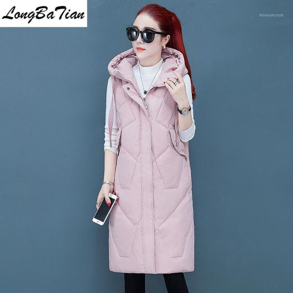 women's vests women winter hooded long down jackets sleeveless autumn thick warm waistcoat outewear snow wear vest parkas sweet1, Black;white
women's vests women winter hooded long down jackets sleeveless autumn thick warm waistcoat outewear snow wear vest parkas sweet1, Black;white