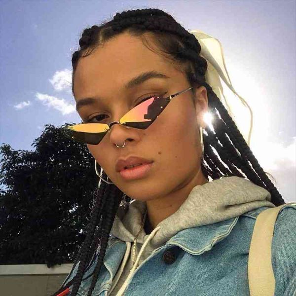 cosplay pointy triangle sunglasses hippie cool sun glasses men small rimless cat eye sunglasses women fashion mirror glasses, White;black
cosplay pointy triangle sunglasses hippie cool sun glasses men small rimless cat eye sunglasses women fashion mirror glasses, White;black