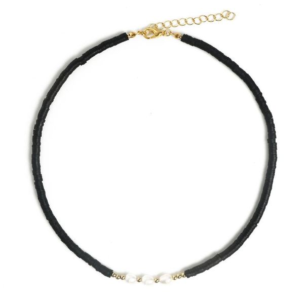 bohemian choker women freshwater pearls necklaceheishi 4mm clay beads surfer necklaces tribal african jewelry, Golden;silver
bohemian choker women freshwater pearls necklaceheishi 4mm clay beads surfer necklaces tribal african jewelry, Golden;silver
