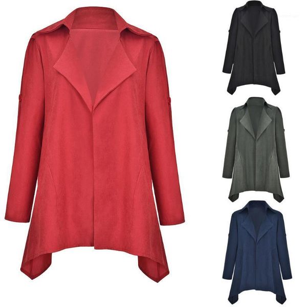 women's jackets womens solid open front cardigan long sleeve casual jacket coat notched a5041, Black;brown
women's jackets womens solid open front cardigan long sleeve casual jacket coat notched a5041, Black;brown