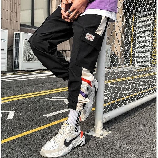 male cargo high street ankle length sweatpants streetwear plus size tactical pants c05l, Black
male cargo high street ankle length sweatpants streetwear plus size tactical pants c05l, Black