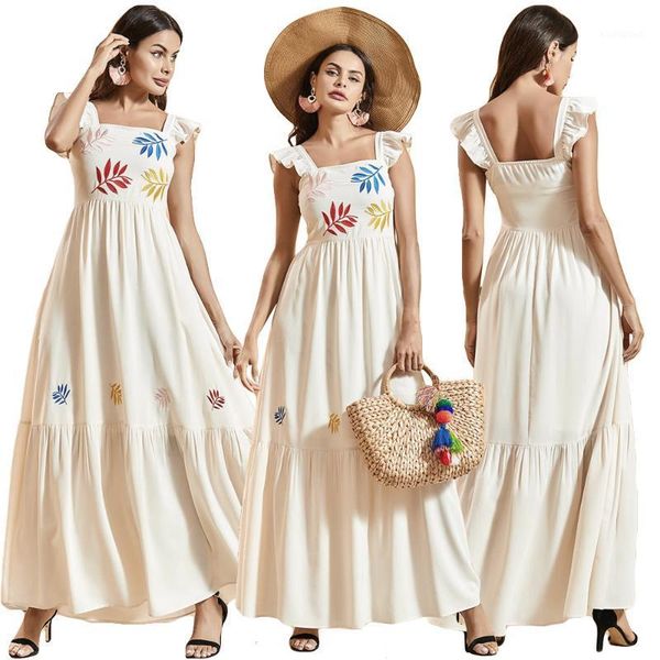 summer women long dress square collar kaftan embroidery sleeveless loose draped design casual islamic clothing 2020 sundress new1, Red
summer women long dress square collar kaftan embroidery sleeveless loose draped design casual islamic clothing 2020 sundress new1, Red