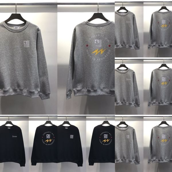 cr6gq new 2020 winter karhart sweaterlightning printed velvet crew neck sweater simple casual men's and women's qpvgx sweater, Black
cr6gq new 2020 winter karhart sweaterlightning printed velvet crew neck sweater simple casual men's and women's qpvgx sweater, Black