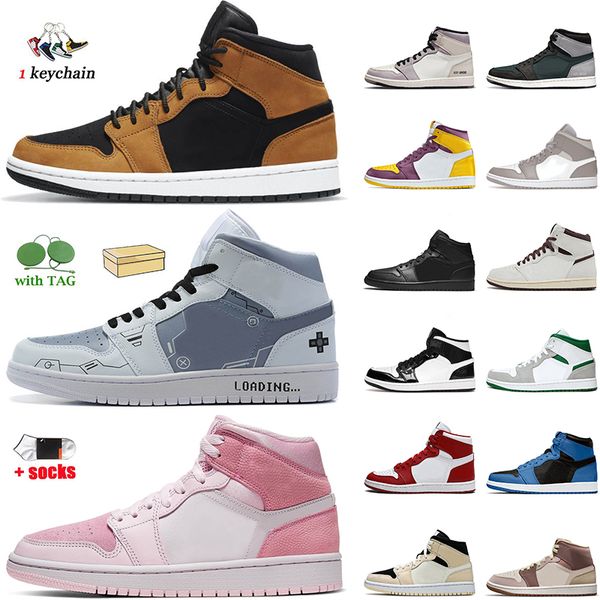 fashion jumpman 1 basketball shoes women mens mid digital pink wheat game white university blue trainers high element black particle grey li
fashion jumpman 1 basketball shoes women mens mid digital pink wheat game white university blue trainers high element black particle grey li