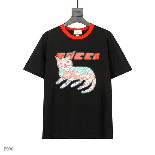 202183 new fashion high-quality animal print t-shirt fashion designer loose men and women short sleeve summer fit design leisure sportst shi, White;black
202183 new fashion high-quality animal print t-shirt fashion designer loose men and women short sleeve summer fit design leisure sportst shi, White;black