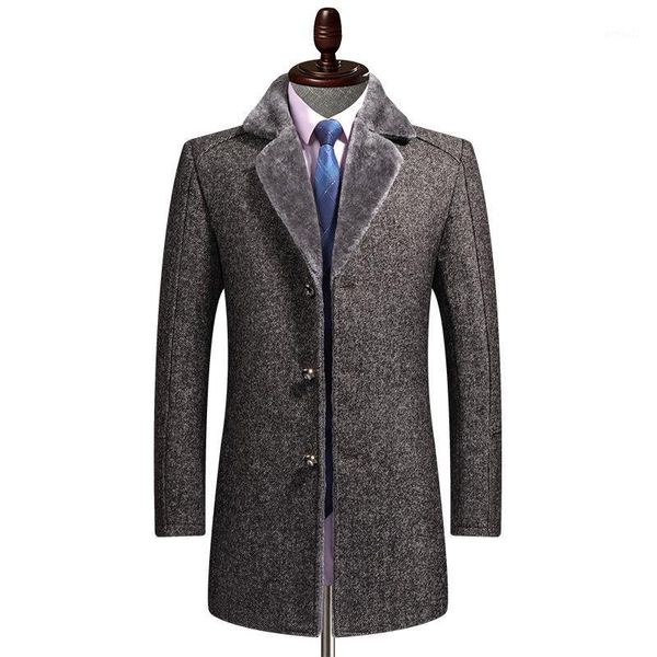 men's wool & blends arrival fashion winter woolen coat men windbreaker thickened turn-down collar thick casual plus size m-3xl, Black
men's wool & blends arrival fashion winter woolen coat men windbreaker thickened turn-down collar thick casual plus size m-3xl, Black