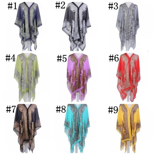 sunscreen shawl driving beach wraps chiffon thin coat scarves print bikini cover ups women poncho fashion wrap pashmina cape dhc2634
sunscreen shawl driving beach wraps chiffon thin coat scarves print bikini cover ups women poncho fashion wrap pashmina cape dhc2634