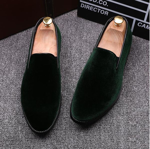fashion men dress shoes shadow patent leather luxury fashion groom wedding shoes men luxury italian style oxford shoes, Black