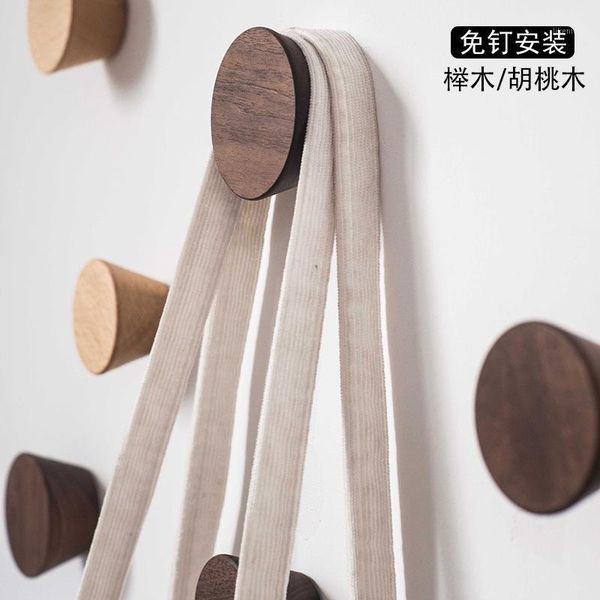 solid wood-punched hook nordic single creative hook wall hangers entrance seemless door hanging clothing store wall1
solid wood-punched hook nordic single creative hook wall hangers entrance seemless door hanging clothing store wall1
