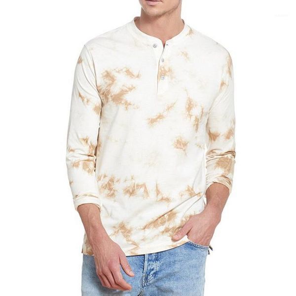 fashion tie dyed tee shirts men summer hip hop t-shirts men streetwear button pullover blouse casual camiseta hombre1, White;black 
fashion tie dyed tee shirts men summer hip hop t-shirts men streetwear button pullover blouse casual camiseta hombre1, White;black