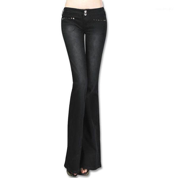 women's jeans fashion long pants for women boot cut black vintage trousers low waist flare 25-32 size1, Blue
women's jeans fashion long pants for women boot cut black vintage trousers low waist flare 25-32 size1, Blue