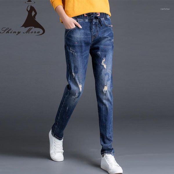 europen style 2017 new fashion women jeans loose hip hop female casual pants elastic waist harem ripped jeans ladies trousers1, Blue
europen style 2017 new fashion women jeans loose hip hop female casual pants elastic waist harem ripped jeans ladies trousers1, Blue