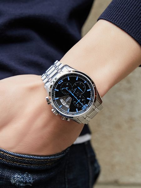 caluola mens watch automatic mechanical watch fine mens steel strap watch famous brand authentic leisure waterproof ten watches, Slivery;brown
caluola mens watch automatic mechanical watch fine mens steel strap watch famous brand authentic leisure waterproof ten watches, Slivery;brown