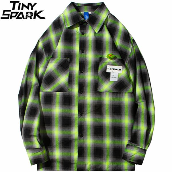 mens hip hop streetwear shirt vintage retro plaid pocket long sleeve cotton summer autumn loose green khaki kg-367, White;black
mens hip hop streetwear shirt vintage retro plaid pocket long sleeve cotton summer autumn loose green khaki kg-367, White;black